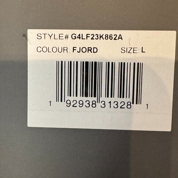 NWT G/FORE Distorted Check Silky Tech Polo Shirt in Fjord Blue - Picture 7 of 10